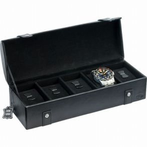 Beco Watch Box Brandon - Læderboks til opbevaring af fem ure