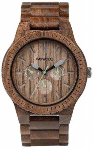 WeWood Kappa Nut - Armbåndsur i naturligt træ med kronografer