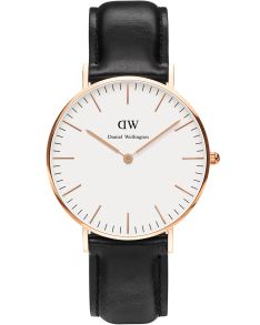Daniel Wellington Classic Sheffield Dameur, Rødguld, 36mm