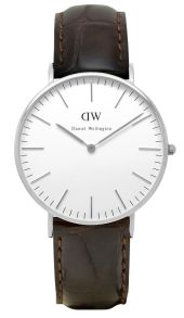 Daniel Wellington Classic York Dameur, Sølv, 36mm