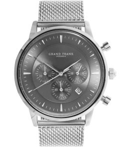 Grand Frank Kinsale Sølvfarvet Chronograph WA20150013