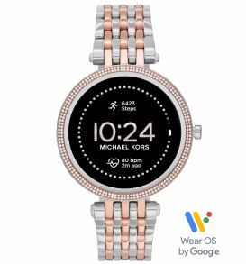 Michael Kors Gen 5E Darci Smartwatch - Two Tone Steel / Rose MKT5129