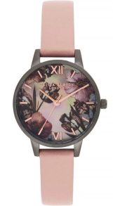 Olivia Burton Twilight Grey MOP Dial, Dusty Pink & Gunmetal OB16TW04